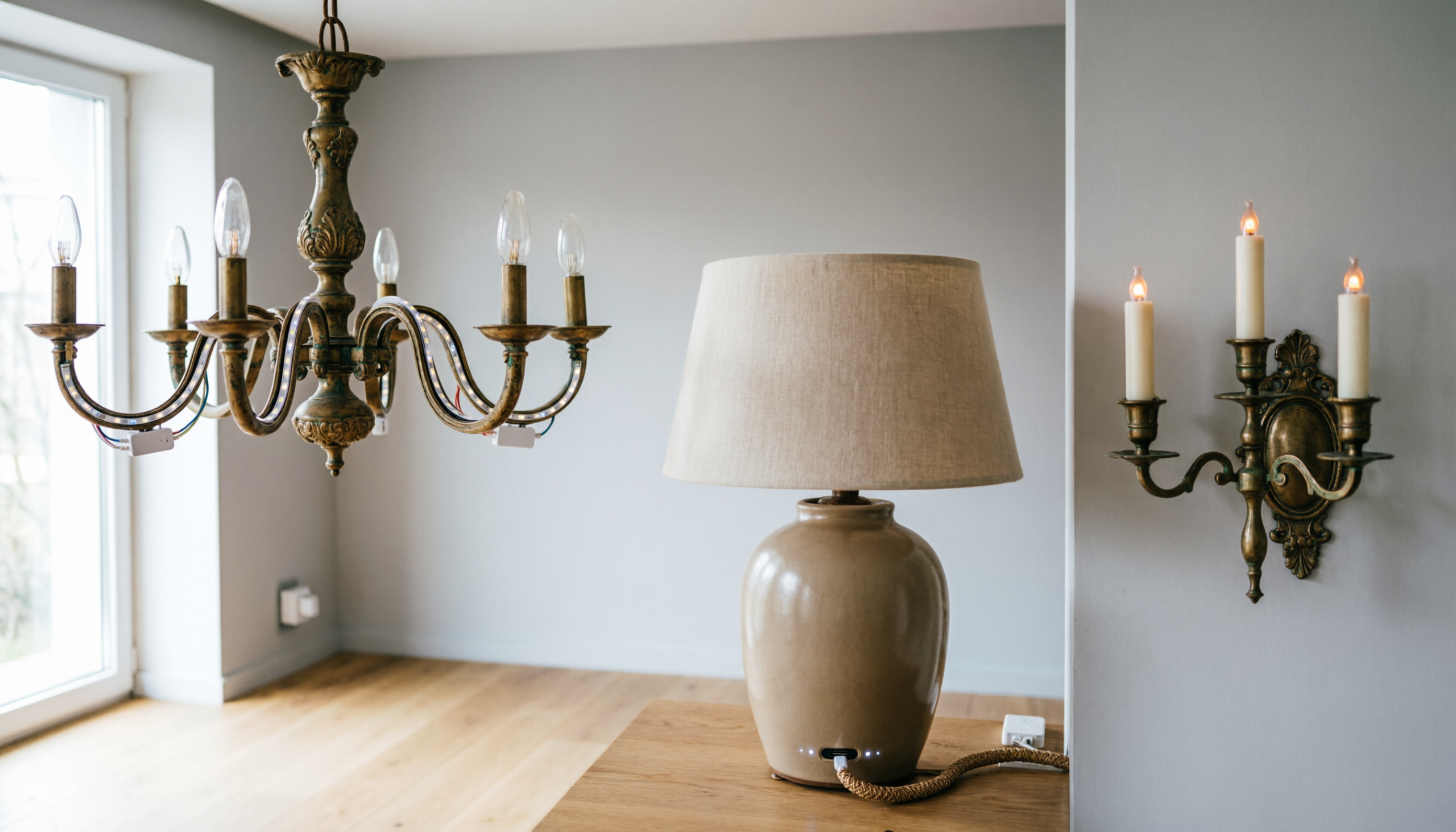 How to Smart-Wire Antique Fixtures Without Replacing Them