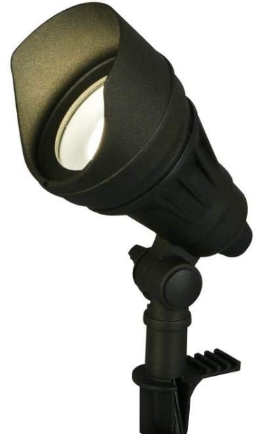 Best Outdoor Smart Path Lighting with Geofencing Activation Hampton Bay 13.3-Watt Millennium Black Adjustable Light Color Outdoor Integrated LED Landscape Flood Light