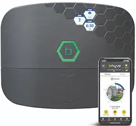 Top-Rated Smart Irrigation Controllers Orbit B-hyve XR Smart Sprinkler Timer - 16-Zone - WiFi-Enabled Indoor/Outdoor Irrigation Controller - App Control - Weatherproof Watering System - Multi Zone - Custom Programs - 57995