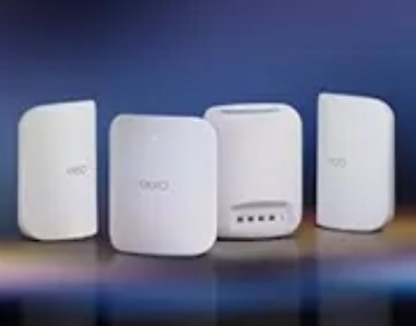 Best Wi-Fi 7 Mesh for Thick Concrete or Stone Wall Houses Amazon eero Max 7 mesh wifi system (newest model) - Supports internet plans up to 10 Gbps, Coverage up to 10,000 sq. ft., Connect 750+ devices, 4-pack