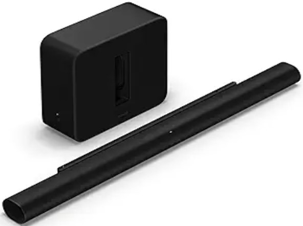 Best Wireless Dolby Atmos Soundbars for Multi-Room Sonos Arc Ultra soundbar + Sub 4 subwoofer - Black
