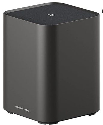 Best Wireless Dolby Atmos Soundbars for Multi-Room Sennheiser AMBEO Subwoofer for TV and Music with Immersive 3D Surround Sound a Thundering Deep Bass Down to 27 Hz - 8'' Woofer with 350W Class D Amplifier - Black