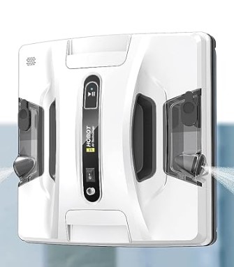 Best Robotic Window Cleaners for Hard-to-Reach Exterior Glass HOBOT-2S Window Cleaning Automatic Robot with Ultrasonic Water Spray, Intelligent Cleaning, AI Smart Route Plan, Dual Replaceable Water Tanks, and Control via Smartphone or Remote